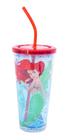 Copo Revestido Líquido Sereia Ariel 600ml - Disney