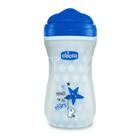 Copo Shiny Cup Brilha no Escuro 266ml +14m Azul Chicco