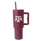 Copo Simple Modern Texas A&M Aggies 1,2L com Alça e Canudo