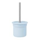 Copo Snack com Canudo Silicone Sip + Snack Blue e Grey - Minikoioi