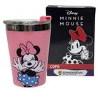 Copo Snap Inox Parede Dupla 300ML MINNIE MOUSE Zona Criativa