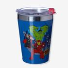 Copo Snap P/ Viagem 300ml Vingadores Zona Criativa