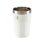 Copo stanley térmico tumbler happy hour branco pale stone 384ml 08198-00