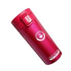 Copo Termico Cafe Infusor Rosa Garrafa Caneca Vacuum 380Ml