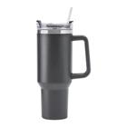 Copo Térmico Cinza 1200ml Parede Dupla Envio Imediato