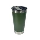 Copo Térmico com Abridor Aço Inox 473ML Verde - Bono