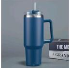 Copo Térmico com Canudo 1200 ML Caneca Garrafa de Água Café Refrigerante Chá