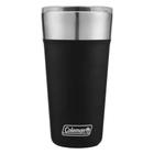 Copo Térmico Com Tampa 600Ml Preto Inox Coleman