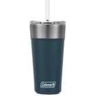 Copo Termico com Tampa e Canudo Coleman 600ML - Azul