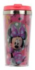 Copo Térmico Da Minnie Com Tampa Rosa 450ml - Disney