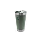 Copo Térmico Stanley Com Tampa Original Verde 473ml