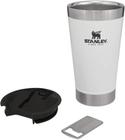 Copo Térmico de Cerveja 473ml Stanley 8031 com Tampa Branco Polar