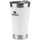 Copo Térmico De Cerveja Com Tampa Original Branco 473ml Stanley