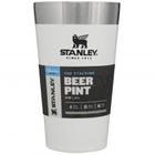 Copo térmico de cerveja sem tampa stanley 473ml branco