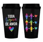Copo Térmico Diversidade Lgbtqi Toda Forma De Amor 450ml