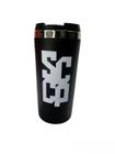 Copo Térmico Emborrachado Denver Preto Corinthians - SCCP - 450Ml