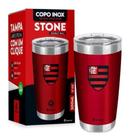 Copo Térmico Flamengo Stone Mantém Cerveja Gelada Original - Brasfoot