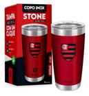 Copo Térmico Flamengo Stone Oficial 500ml Brasfoot