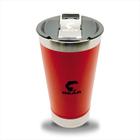 Copo Térmico Inox Bear Kodiak com Abridor e Tampa Vermelho 580 ml