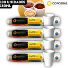 Copo Térmico Isopor Bebidas Quentes Frias Chá Café Copobras - 180ml - 100 Unidades