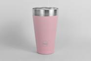 Copo Térmico Magic Beer 473ML com Pintura Powder Coating Rosa