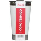 Copo Térmico Malta 473Ml Parede Dupla Com Tampa Branco