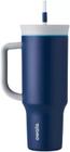 Copo Térmico Owala de Aço Inoxidável - 1,2L (40oz) - Azul Escuro