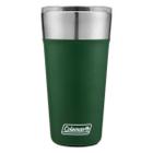 Copo Térmico Para Cerveja Com Tampa 600ml Coleman Aço Inox Verde