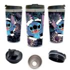 Copo Térmico Personalizado Lilo E Stitch 450 Ml Inox Black