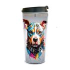 Copo Térmico Pet Lover Pitbull 450 Ml Inox Int