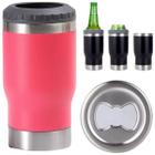 Copo Termico Portatil com Abridor Tampa Multiuso 8 em1 Inox