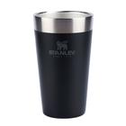 Copo Termico Stanley Cerveja Sem Tampa 8029 Matte Black 473Ml