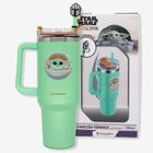 Copo térmico tumbler baby yoda - star wars - Disney