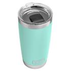 Copo Térmico YETI Rambler 566ml - Aço Inoxidável, Isolado a Vácuo com Tampa MagSlider - Cor Seafoam