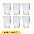 Copos de Vidro Arizona para Sucos e Drinks 200 ML - 6 Un - PRATICASA