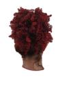 Coque Afro Puff Cor Vermelho Cereja 118 Fibra Orgânica