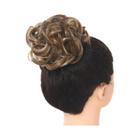 Coque de Cabelo Sintético Encaracolado com Elástico - Rabo de Cavalo Bagunçado para Mulheres