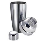 Coqueteleira 550Ml Aço Inox Com Tampa Para Drinks Barman - Mimo Style