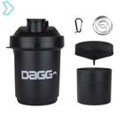 Coqueteleira Academia Shaker Porta Whey Shakeira Copo Fitness C/ Mola 3 Compartimentos Personalizado