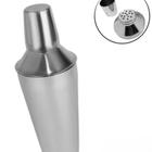 Coqueteleira de Inox 750ml com Dosador Moderno Resistente - Filo Modas