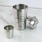 Coqueteleira em aco inox 410 com estampa, 500ml, 8x8x22cm - IMPORIENTE