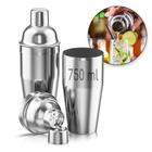 Coqueteleira Inox Caipirinha Para Bartender Premium 750 Ml