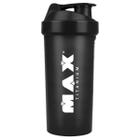 Coqueteleira Preta 700ml Mexer Bebida Shake Max Titanium