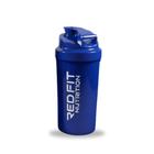 Coqueteleira Shaker Academia Red Fit Nutrition Azul 600ml
