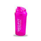 Coqueteleira Shaker Academia Red Fit Nutrition Pink 600ml