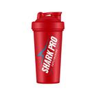 Coqueteleira Shark Pro Resistente Shaker 600ml Cor Vermelha