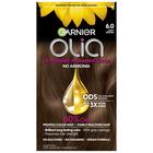 Cor de cabelo Garnier Olia Sem Amônia 6.0 Castanho claro, 1 pacote