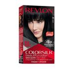 Cor de cabelo Revlon Colorsilk Beautiful 010 Black, 1 pacote