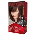 Cor de cabelo Revlon ColorSilk Dark Mahogany Brown, pacote com 2