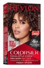 Cor de cabelo Revlon ColorSilk Medium Golden Brown 240mL x8